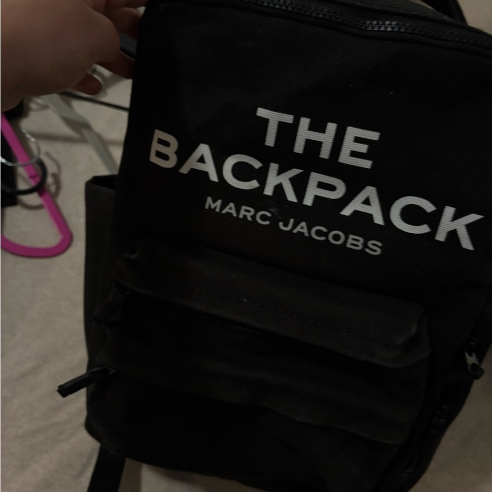 Marc Jacobs Black 'The Backpack'